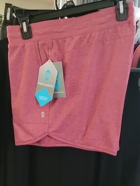 Free Country Women's Rose Pink Active Short